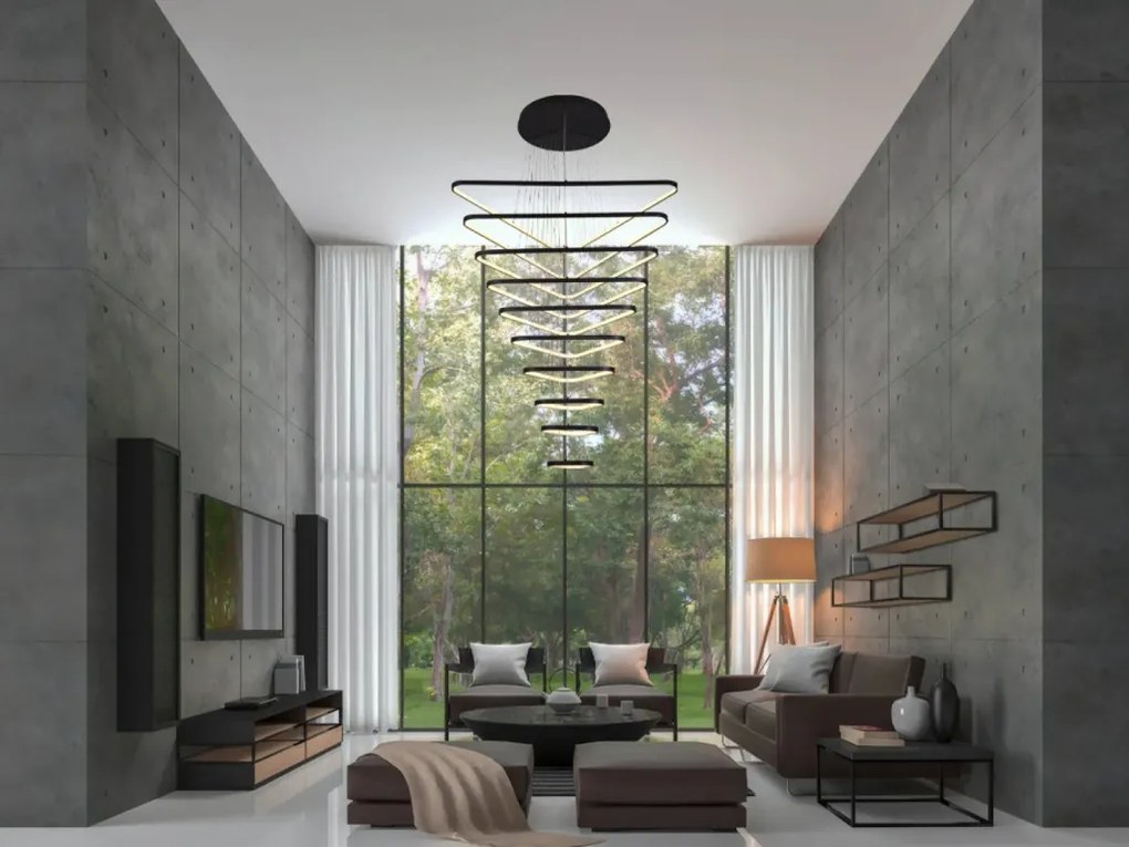 NEDES J4374-B Modern Led Függesztett Lámpa IP20