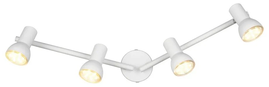 Fehér spotlámpa ø 8 cm Cantar – Trio