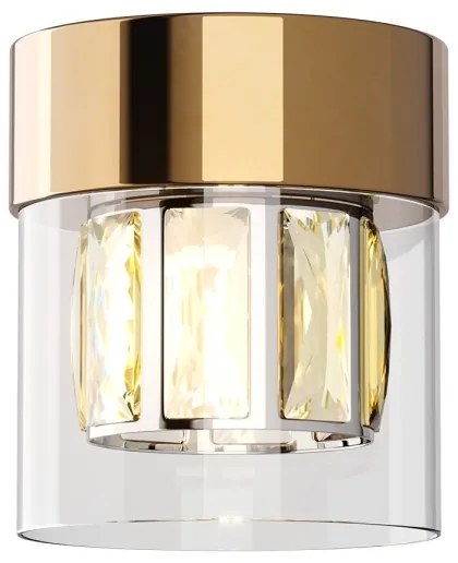 Zuma Line C0389-01A-F7AC - GEM mennyezeti lámpa 1xG9/28W/230V