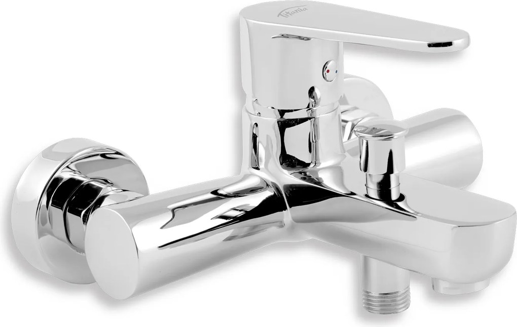 Novaservis Titania Fresh Bath fali csaptelep zuhanygarnitúra nélkül 150 mm, króm, 96020 / 1.0