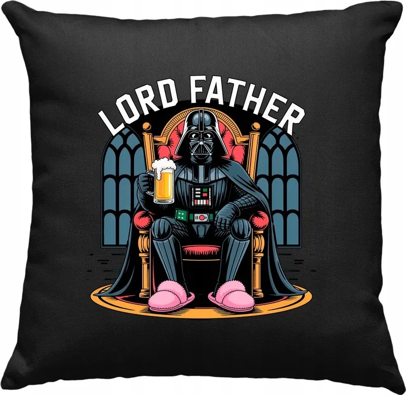 Lord father apa párna vicces 3 fekete