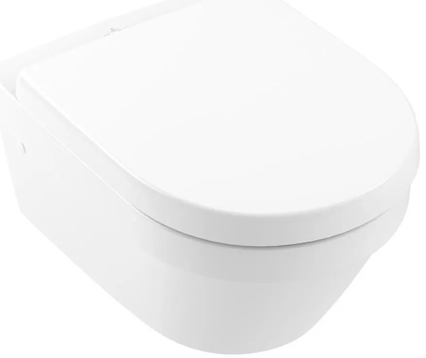 Villeroy & Boch 4694HR01 - függesztett WC SoftClose ülőkével ARCHITECTURA kerámia/fehér