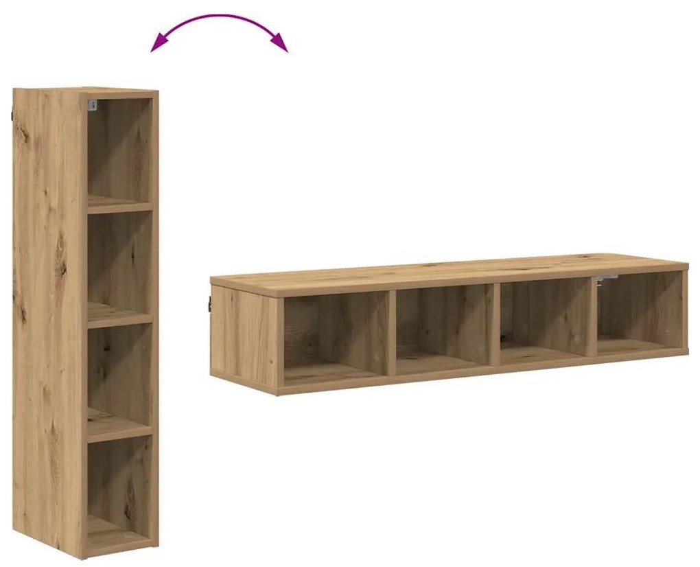 Függő szekrény Riga Artisan tölgy 20 x 29,5 x 100 cm Faanyag