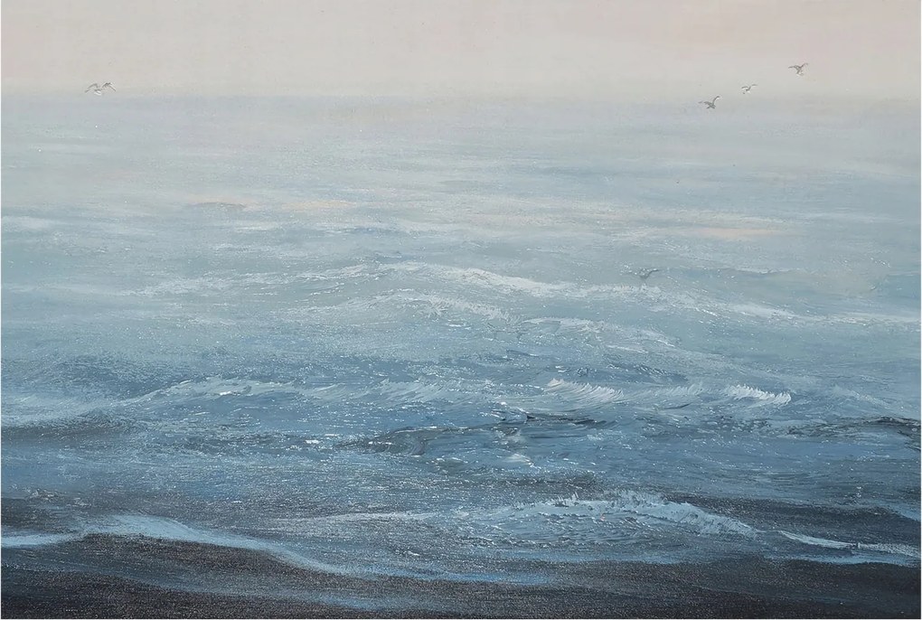 Dekoratív fotótapéta falra Könnyű összeszerelés Csendes-tenger 104x70 Ragasztó