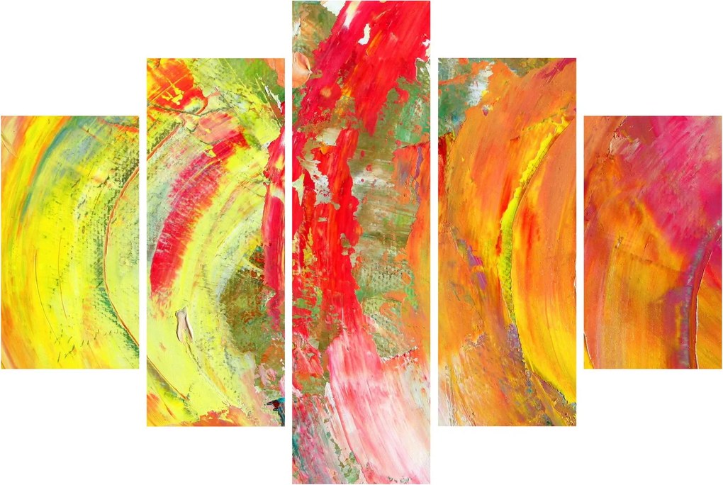 Absztrakció kép - festmény (150x105 cm)