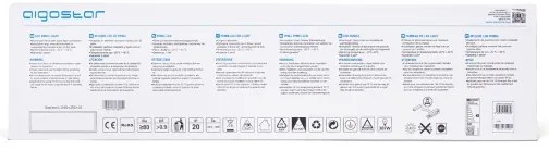 Aigostar - LED Függesztett mennyezeti panel LED/50W/230V 4000K 120x30cm fehér