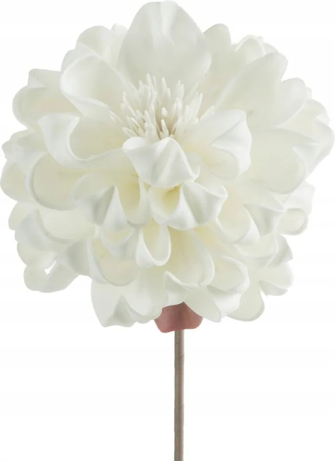 Dekorációs művirág 65 cm fehér, habszivacs