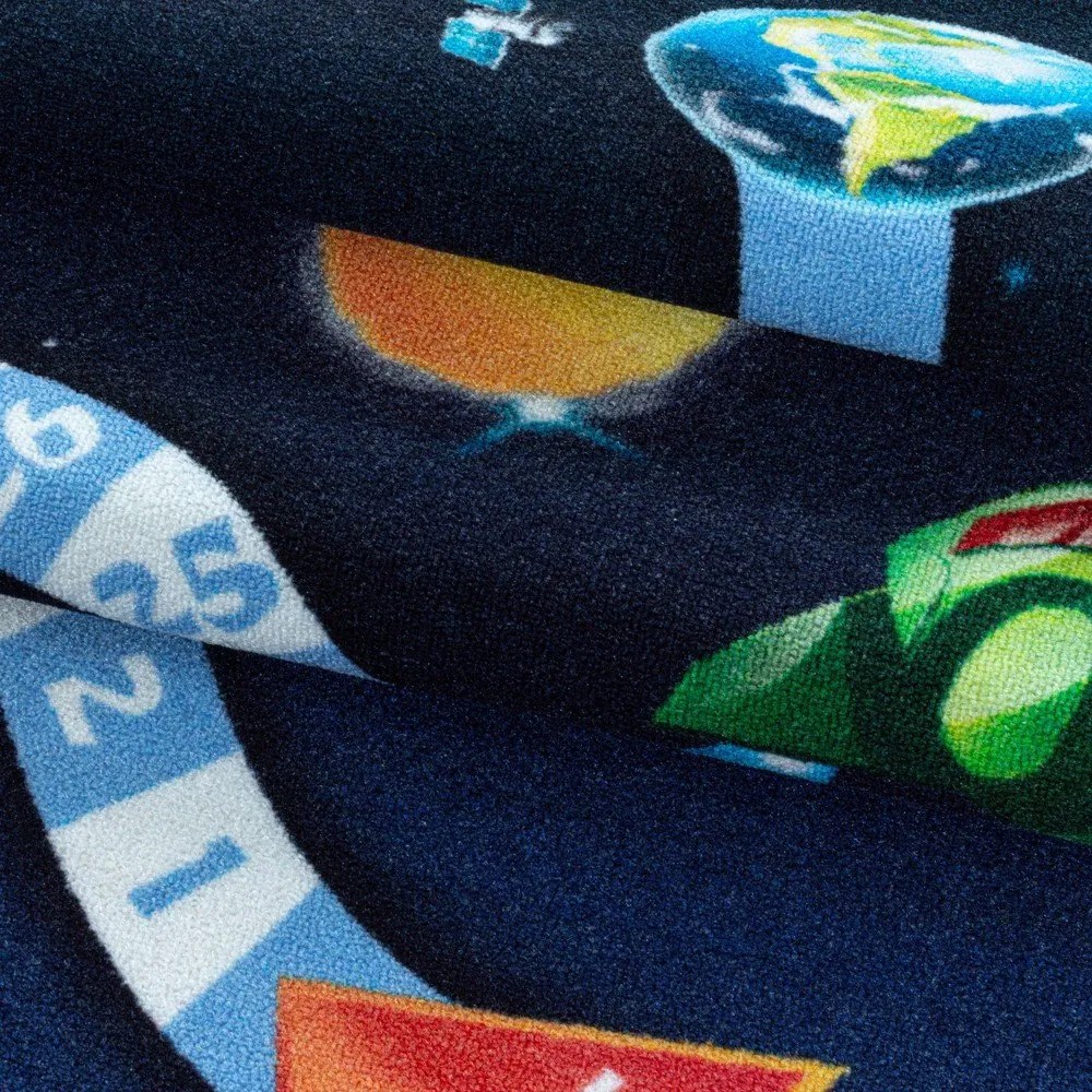 Sötétkék gyerek szőnyeg 120x170 cm Play Space – Ayyildiz Carpets