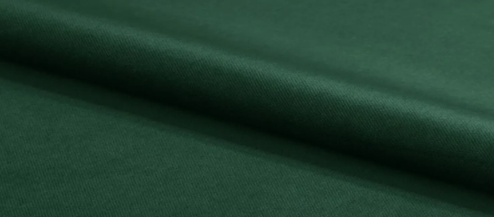 AKCIÓ Sötétzöld kihúzható sarokkanapé ZENA, mindkét oldalas II. osztályú