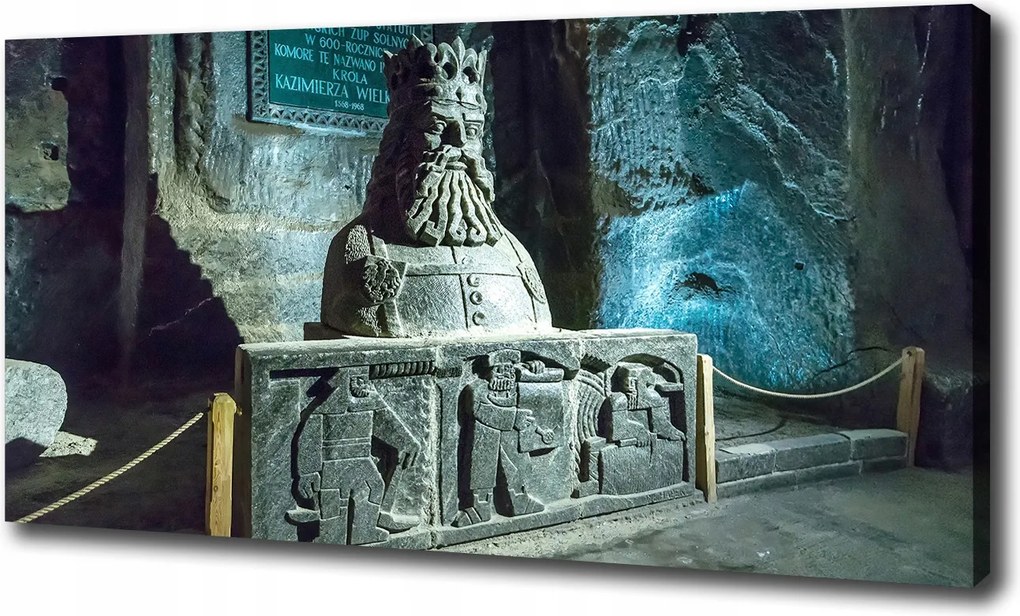 Fotó vászonkép canvas Sóbánya Wieliczka 100x70cm