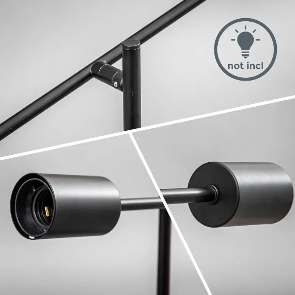 B.K. Licht 1344 - Csillár 6xE27/60W/230V