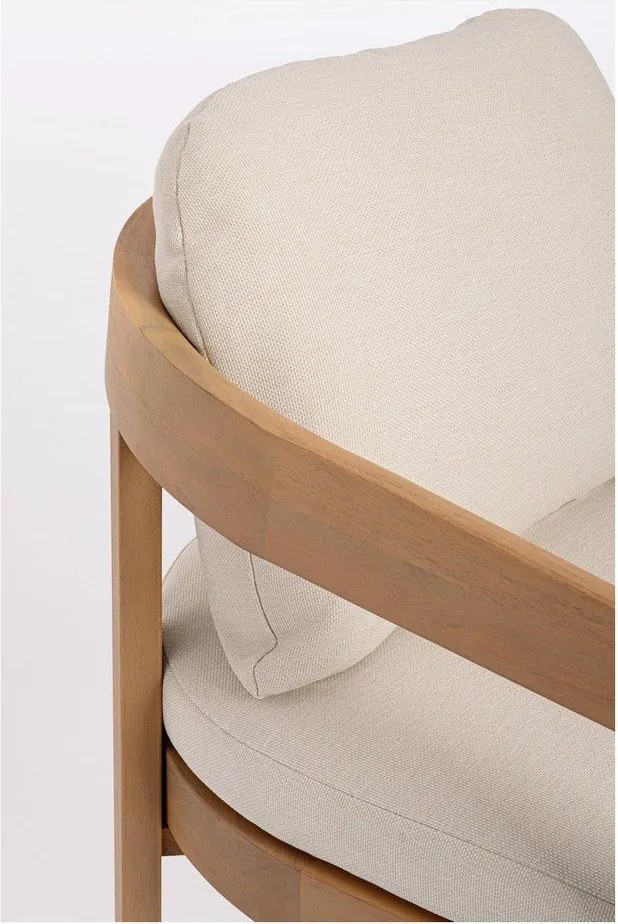 Natúr színű tömörfa kerti szék Pablo – Bizzotto