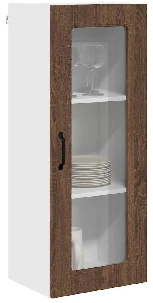Fali konyhaszekrény Barna Tölgy 40 x 31 x 100 cm Faanyag
