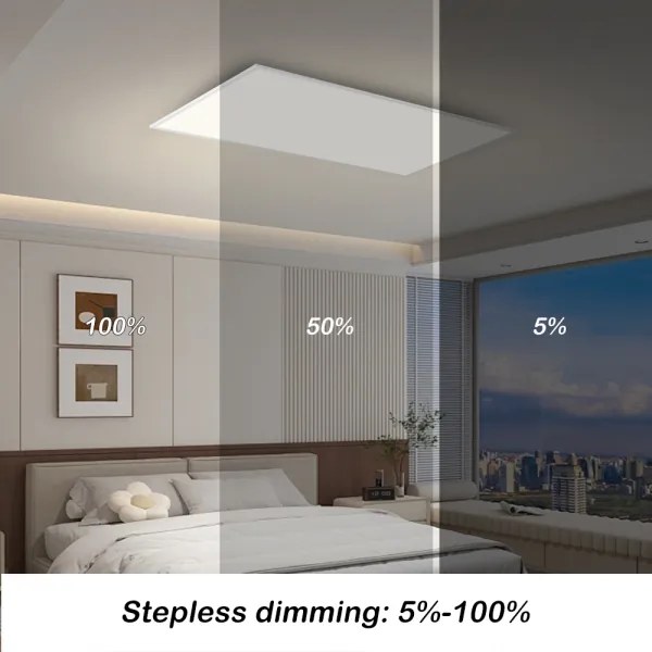 Brilagi - LED dimmelhető mennyezeti lámpatest SLIMFRAME LED/80W/230V 120x60 cm fehér + távirányító
