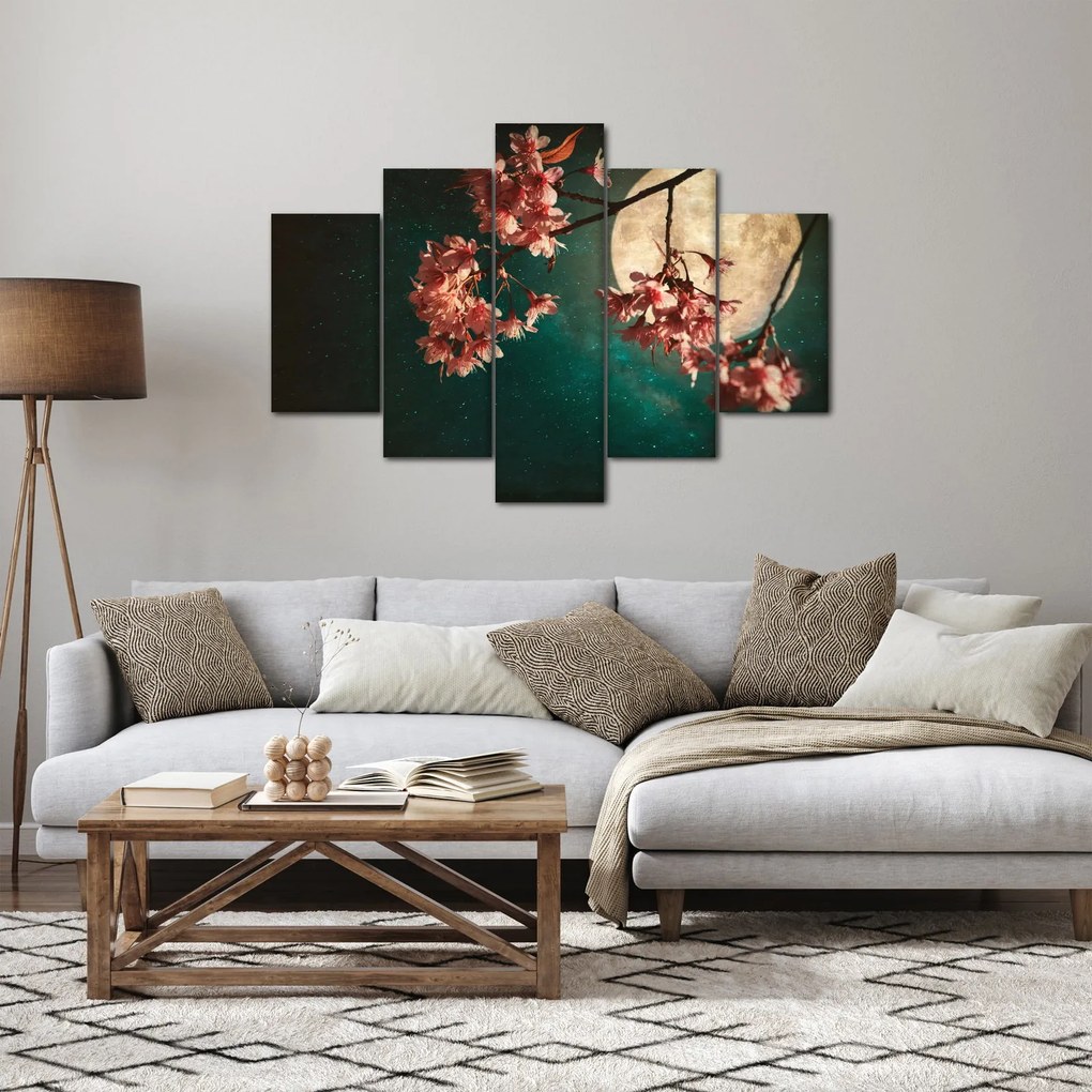 Kép - Sakura teliholdkor (150x105 cm)