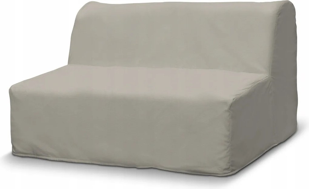 Lycksele egyenes kanapé huzat Ikea fekete