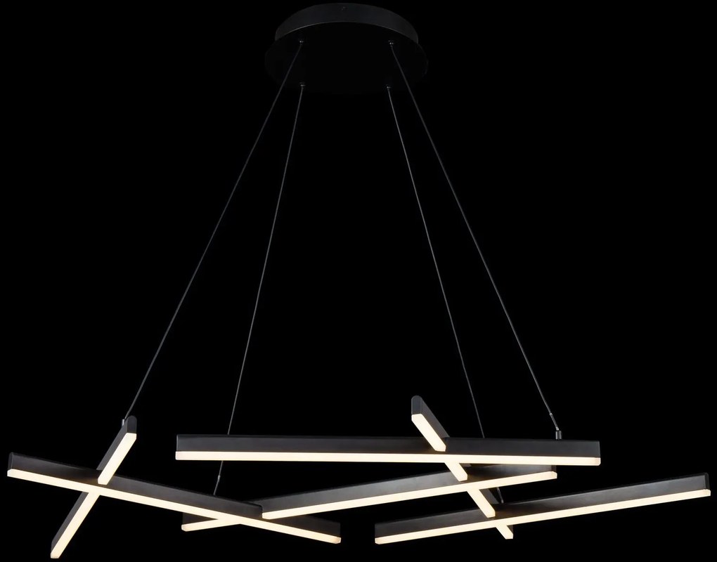 Maytoni modern függeszték line fekete mymod016pl-l75b