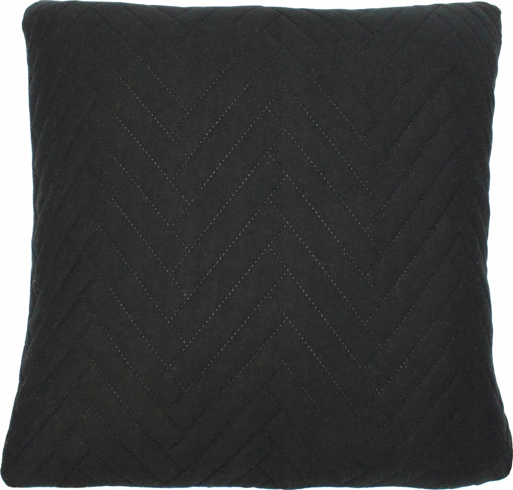 Párnahuzat díszpárnahuzat Jancsi fekete 40x40