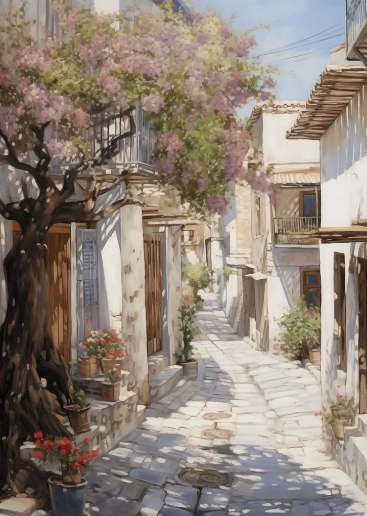 Poszter 64x90cm Az óváros varázsa