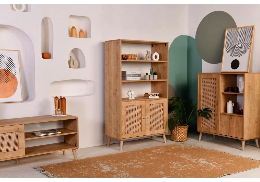 Hazeran Oak könyvespolc