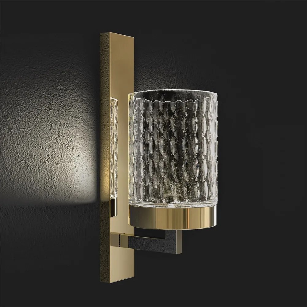 ITALAMP 725-AP1 QUARZO Kristály Fali Lámpa LED IP20
