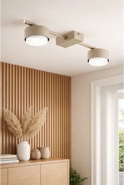 Brilagi - MONO LED spotlámpa 2xGX53/13W/230V bézs