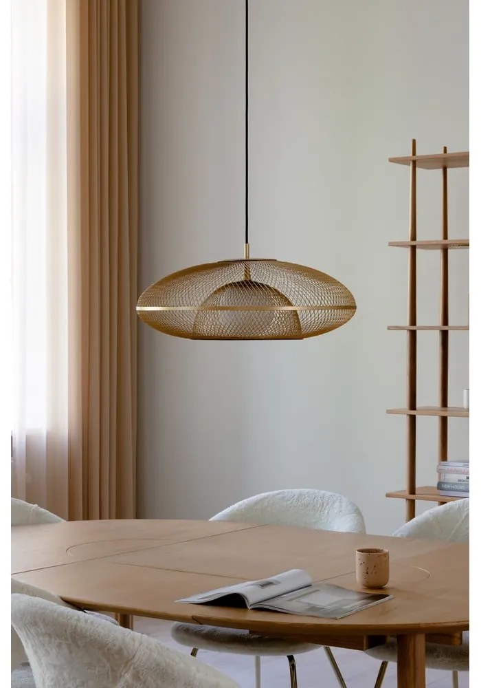 Aranyszínű lámpabúra ø 60 cm Faraday – UMAGE