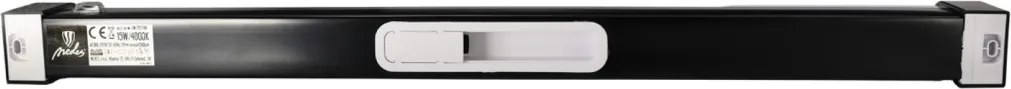 LED fürdőszobai lámpa 15 W-os / IP44 / 600 / 4000 K – LNL7121/BK