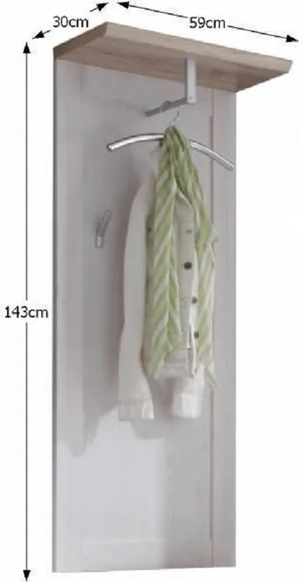 Fogas elem, fehér/san remo, PROVENSAL