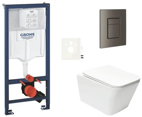 Fali WC szett SAT Infinitio előtétfalas szereléshez SIKOGRSIN12SCAL0