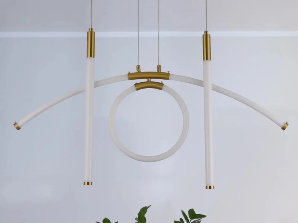 NEDES J4362-G Modern Led Függesztett Lámpa IP20