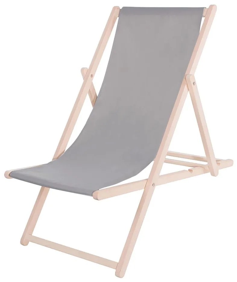 Kerti napozóágy szürke/bükk