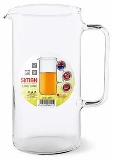 Simax 20050 üveg kancsó Cylinder 1 l