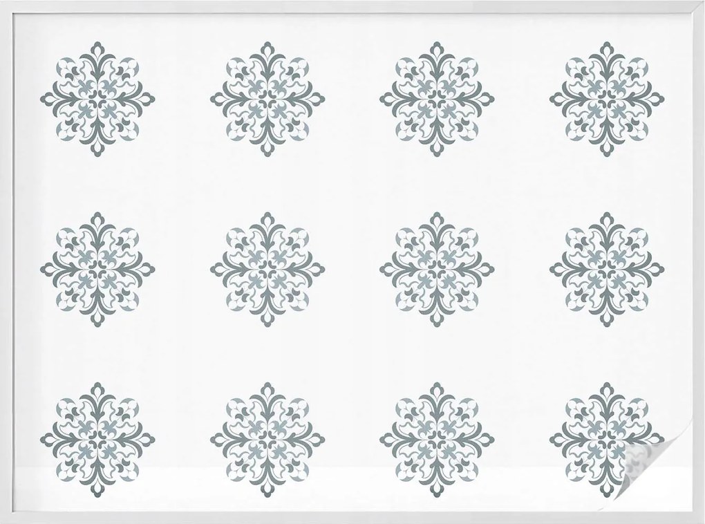 Öntapadós Ablakfólia Adatvédelem Klasszikus dísz 200x146