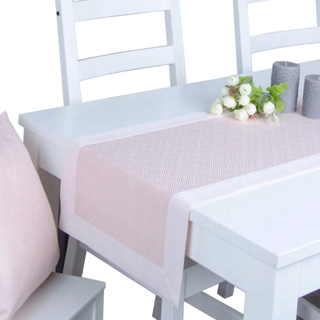 Foltálló öv Merida 40x180 asztali futó púderrózsaszín