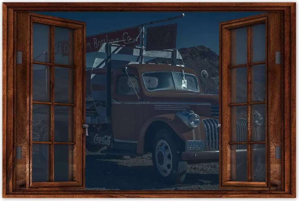 Poszterek 120x80 Amerikai teherautó