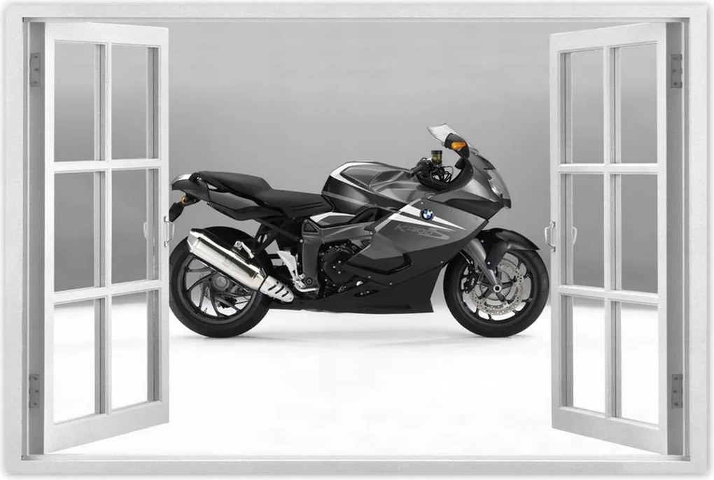 Poszterek 120x80 Fekete-fehér üldöző