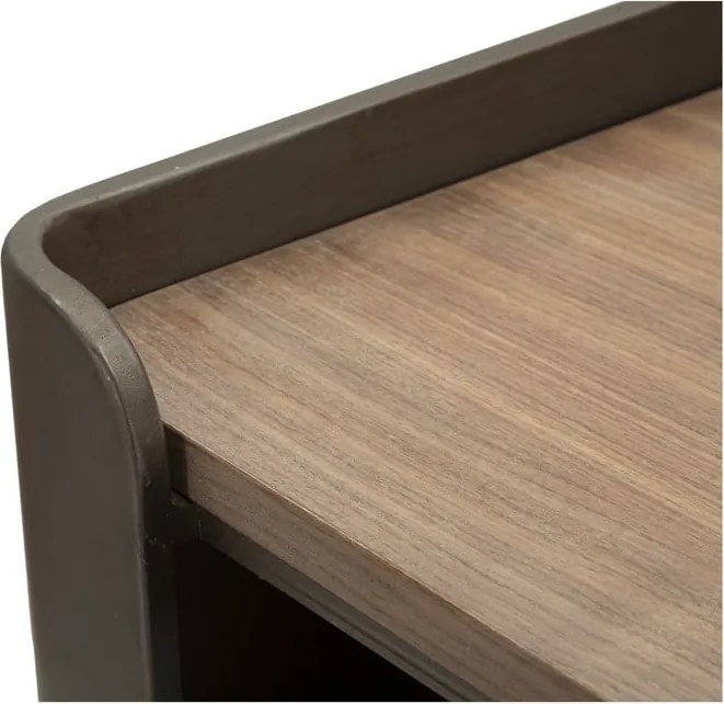 Barna jegenyefenyő TV-állvány 150x58 cm Toronto – Mauro Ferretti