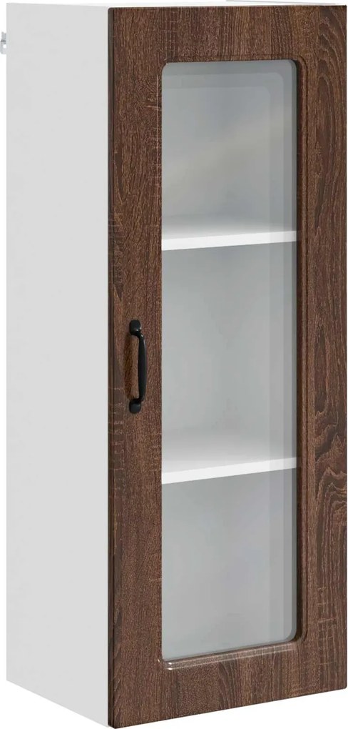 vidaXL Konyhaszekrény Kalmar Barna Tölgy 40 x 31 x 100 cm Faanyag