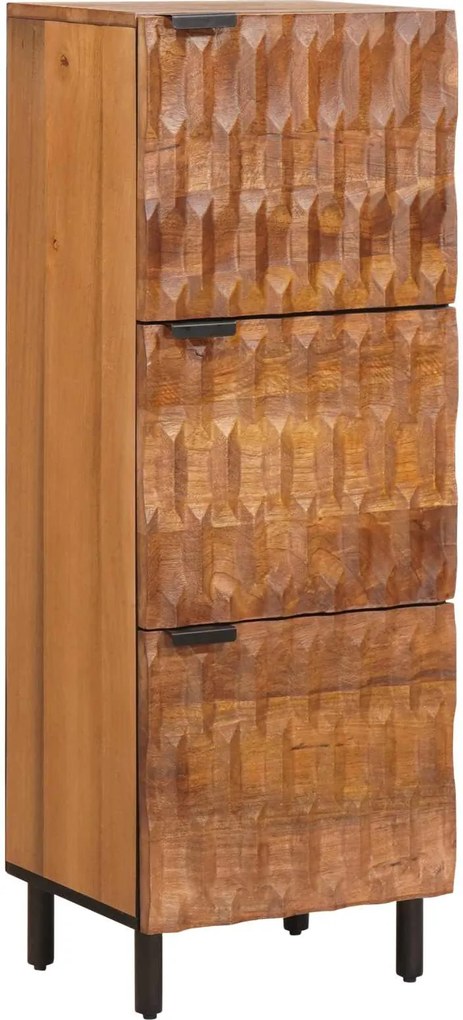vidaXL Magasfiú Akácbarna felület 40 x 33 x 110 cm Tömör Mangófát
