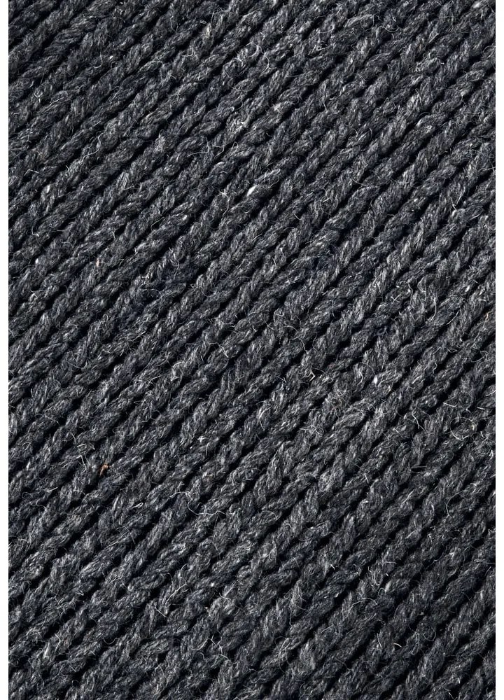 Sötétszürke kézi szövésű gyapjú szőnyeg 190x280 cm Francois – Villeroy&amp;Boch