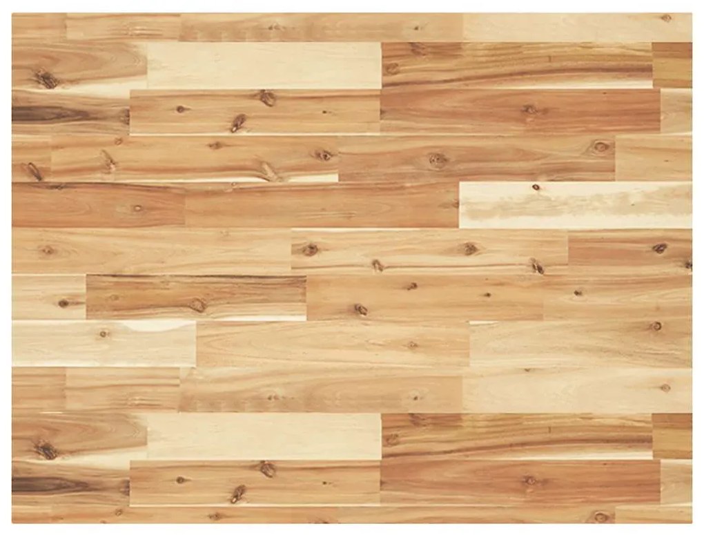 olajbevonatú tömör akácfa íróasztallap 80 x 60 x 4 cm