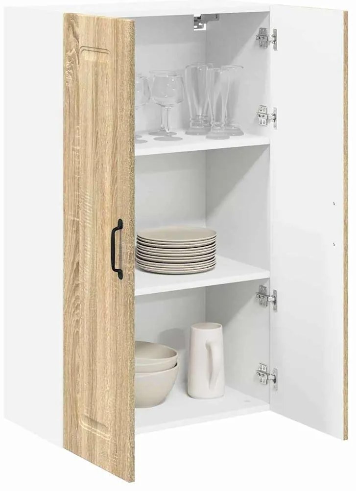 Fali konyhaszekrény Sonoma tölgy 60 x 31 x 100 cm Faanyag