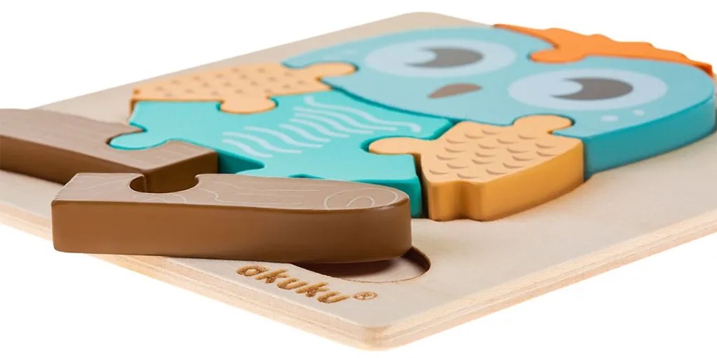 Akuku fa baba puzzle bagoly