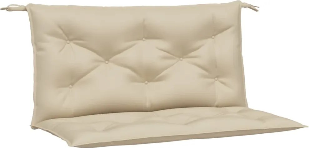 vidaXL 2 db bézs oxford szövet kerti padpárna 100 x 50 x 7 cm