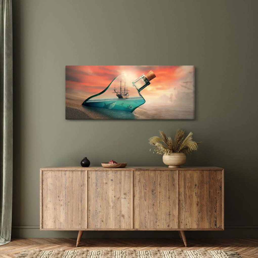 Kép - Élet a palack (120x50 cm)