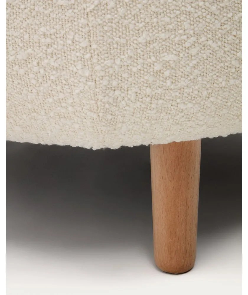 Krémszínű fotel Luisa – Kave Home