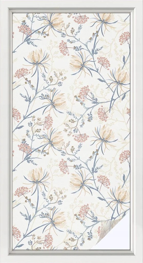 Ablakfólia Szélvédő Adatvédelem Harmónia virágok 50x100 cm