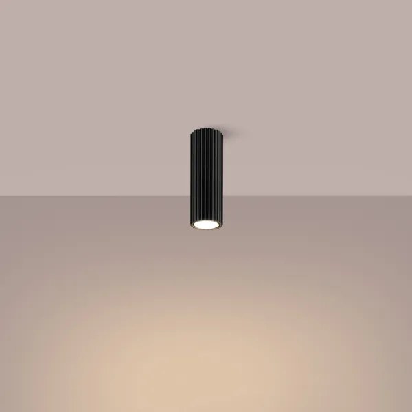 Sollux SL.1569 - Spotlámpa KARBON 1xGU10/10W/230V 20 cm fekete