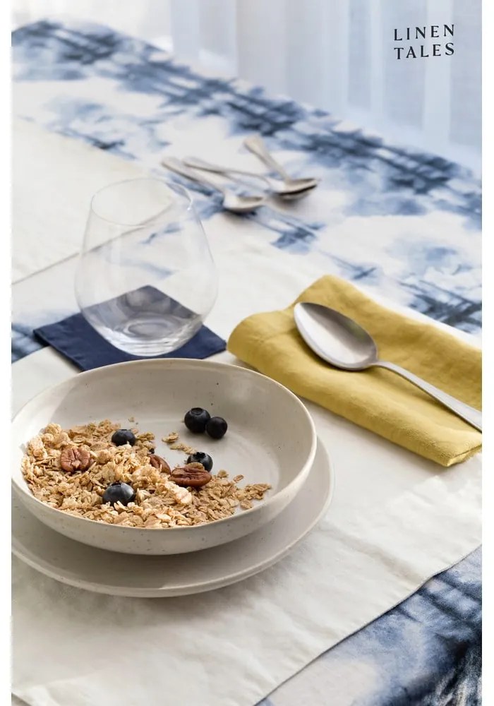 Fehér len tányéralátét, 35 x 45 cm - Linen Tales